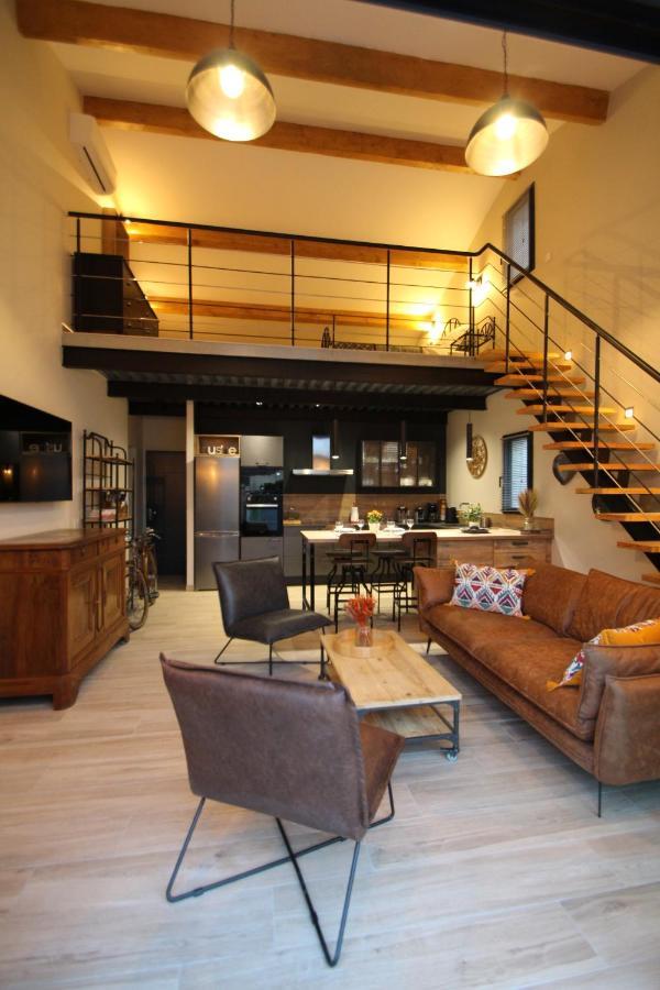 Villa Loft Lou Pitchoun à Saint-Étienne-du-Grès Extérieur photo